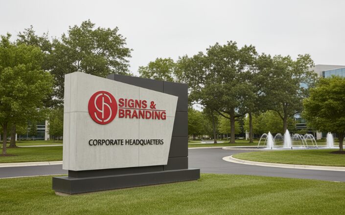 monument sign in Dallas